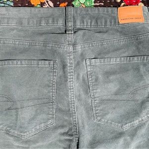 American Eagle High Rise Corduroy Flare Pants